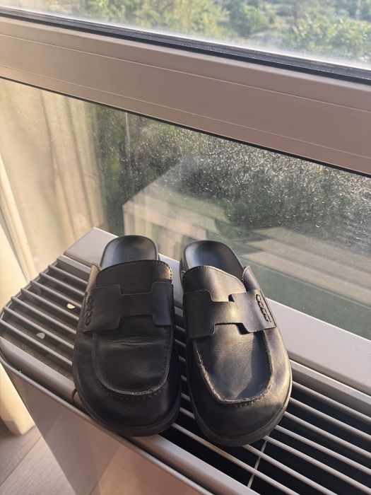 Женские шлепки Hermes 36 р