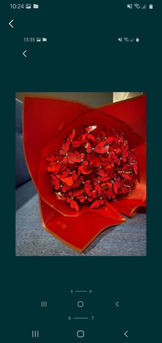 Букеты из бабочек