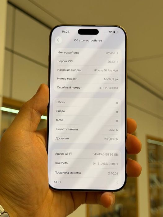 iPhone 16 Pro Max | 256 GB