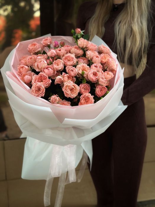 Голландские Розы, Пионы, цветы букеты