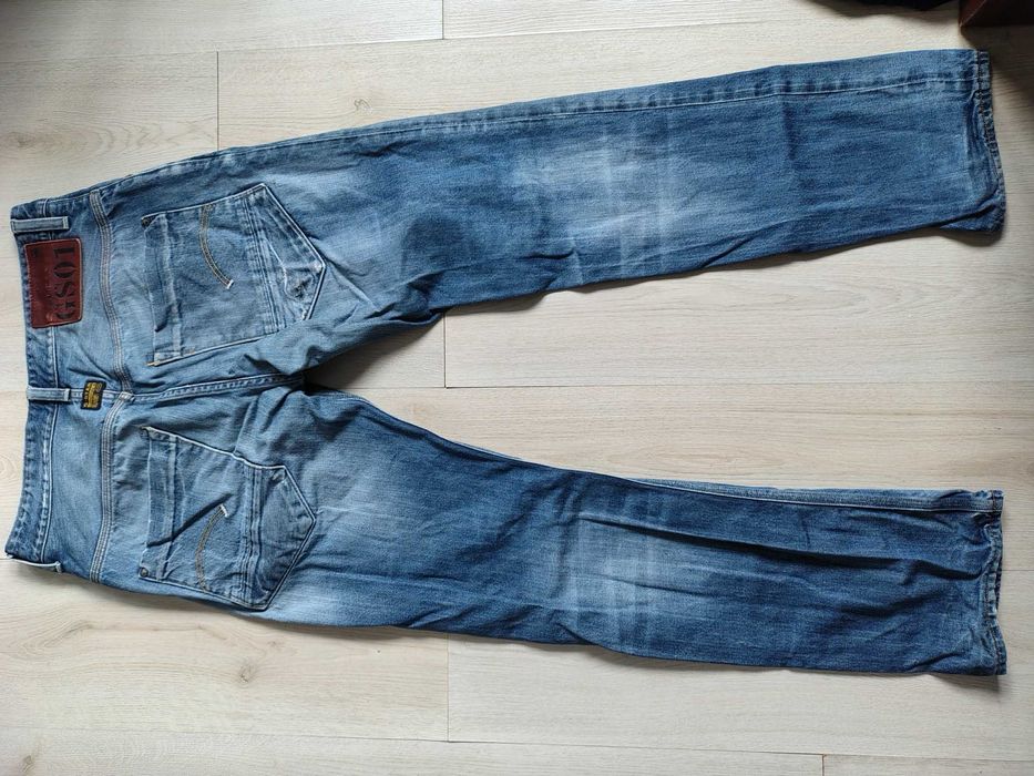 Blugi G-Star RAW Arc 3D style faded blue wash, Size 31x32