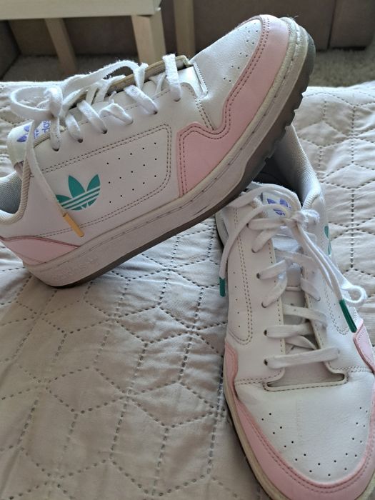 Кожени маратонки на Adidas