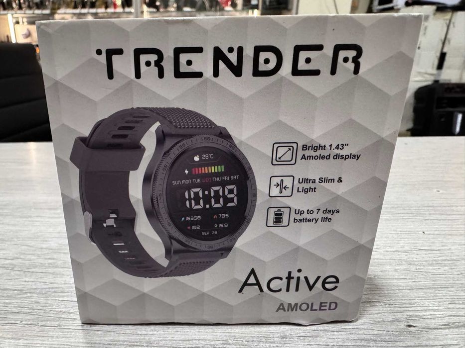 Смарт часовник Trender - Active, 46 mm с Гаранция