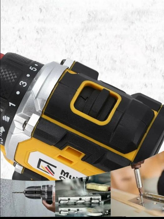 Muller Craf Akkumulyatorli shurup buragich cho'tkasiz 18V  asbobli