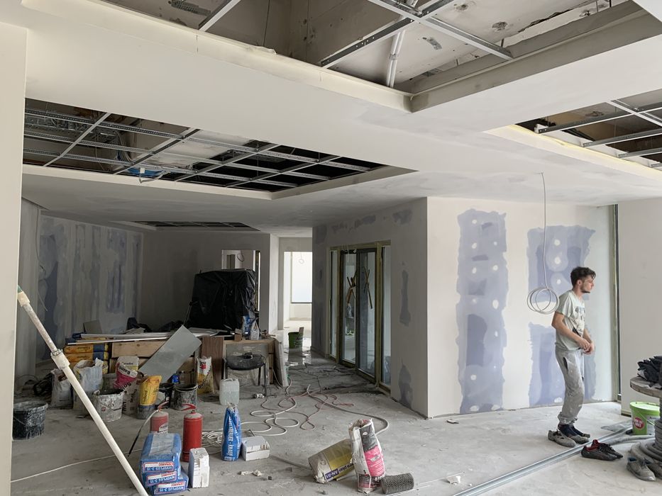 Montaj rigips(pereti,tavane,scafe,finisaje-glet,lavabila)