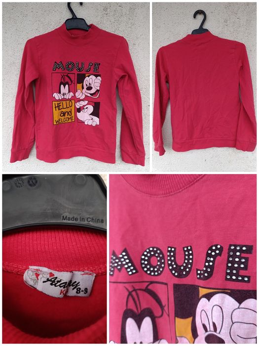 haine fete 8 - 9 ani bluza bluze blugi maneca lunga