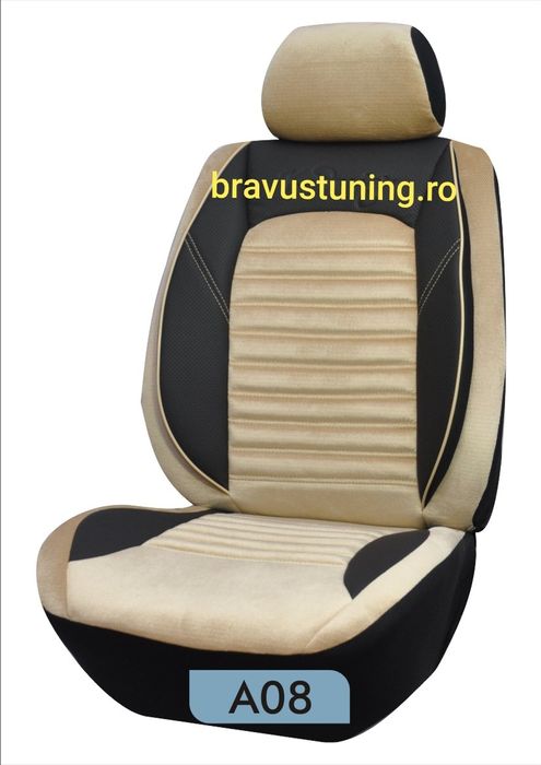 Huse scaun auto VELUR set complet BMW,Skoda,Opel,Duster,Logan,Passat