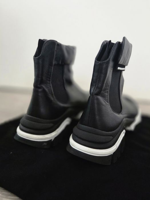 Кожени боти Emporio Armani