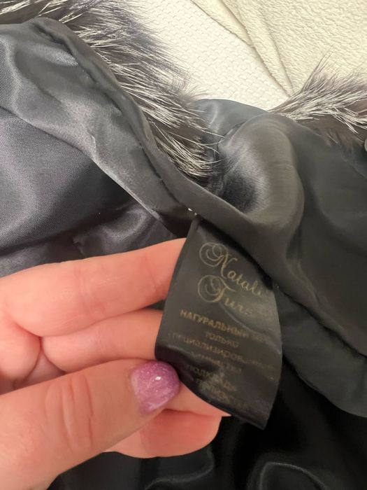 Жилет меховой из песца