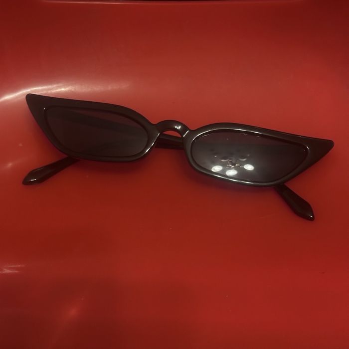 Модные очки в стиле Y2K кошачий глаз