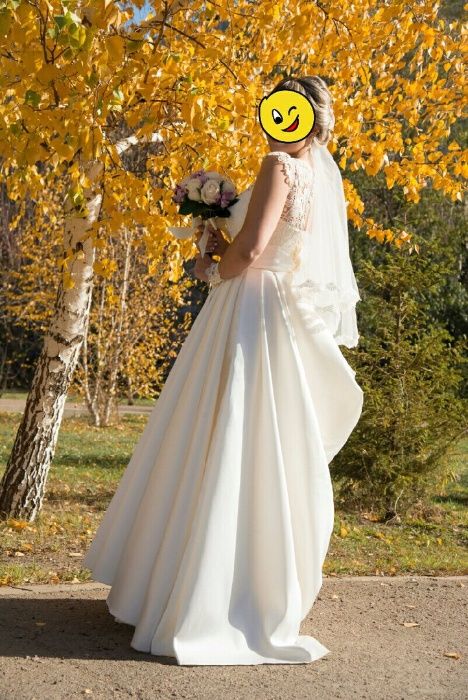 Свадебное платье!