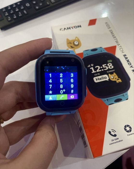 Детски Смарт Часвник - Canyon със Сим карта