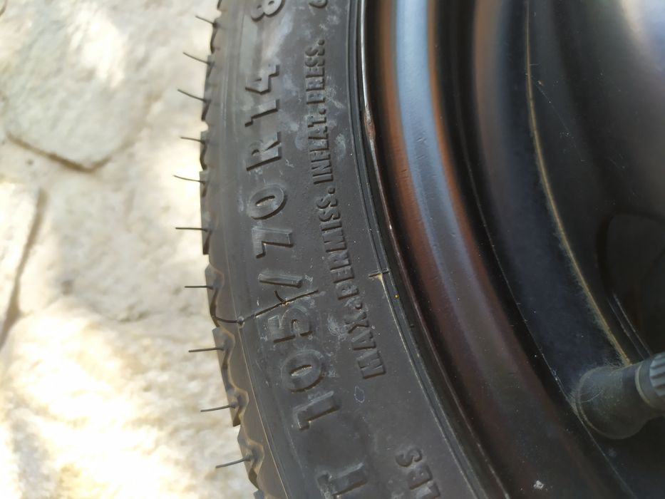 Резервна гума патерица за wv up,seat mii,skoda citigo