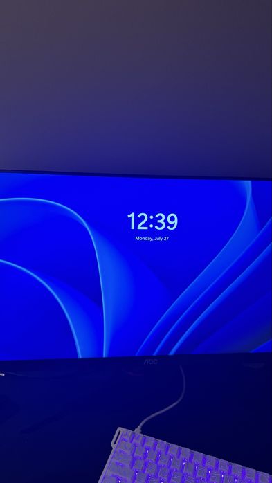 Monitor LED AOC 24G2SPAE/BK, 23.8inch, 1920x1080, 1ms, Black