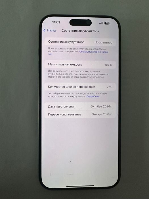 iPhone 16 Pro Max 256GB (серый)