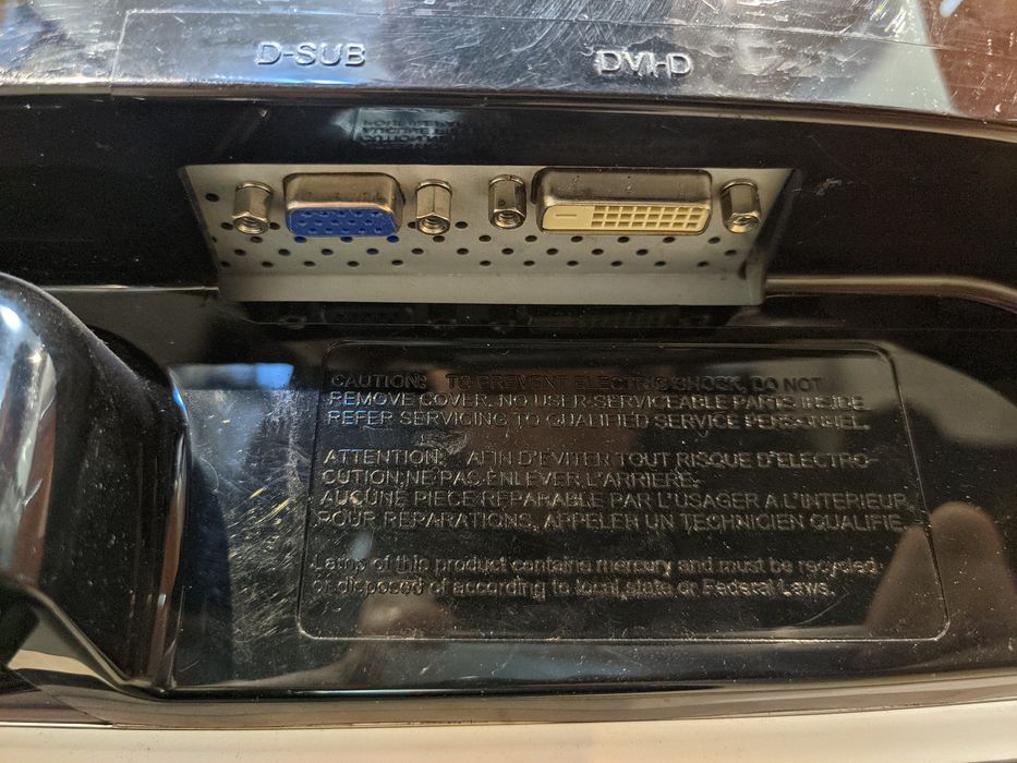 monitor LG 24" funcțional