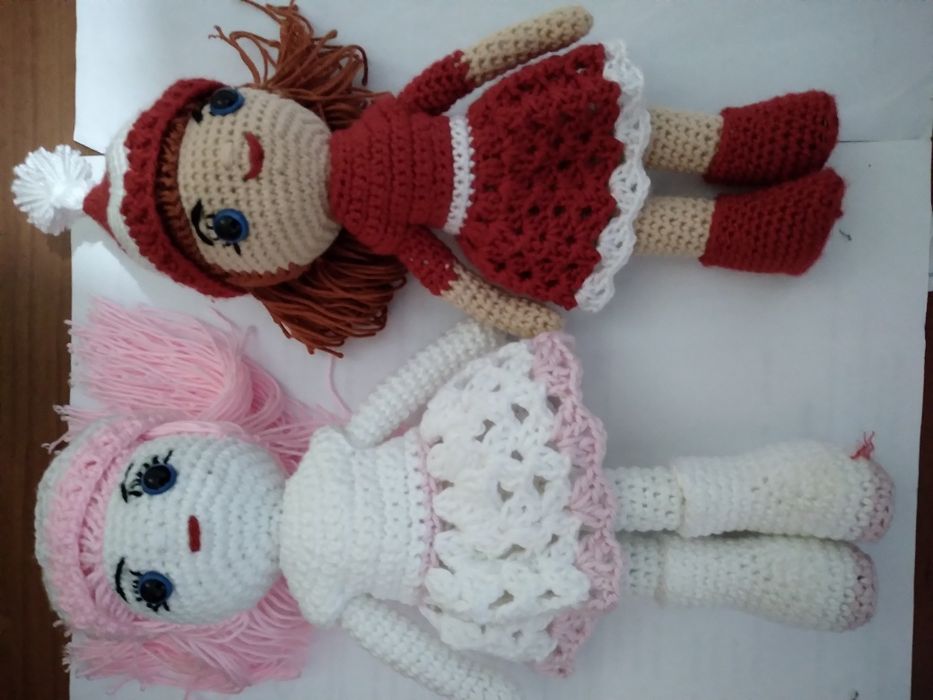 Papusi  amigurumi handmade bumbac