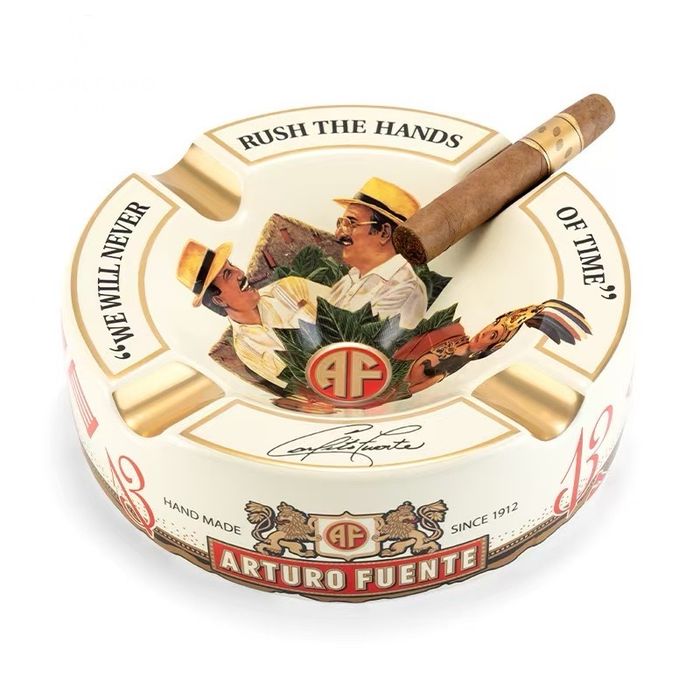 Arturo Fuente пепелник за пури – 4 места, керамика, подаръчна кутия