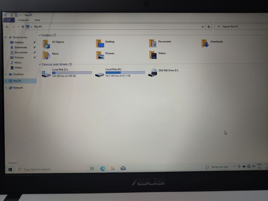 Laptop Asus placa Nvidia