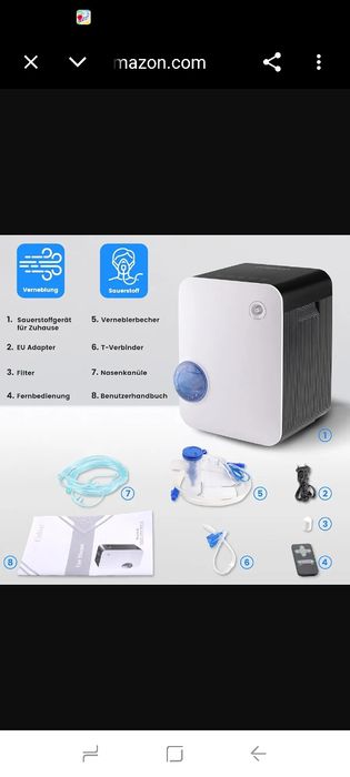 Кислороден концентратор ke-y102w 29l 96 домашен медицински LCD