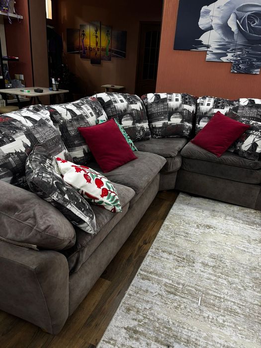 Угловой диван  с креслом