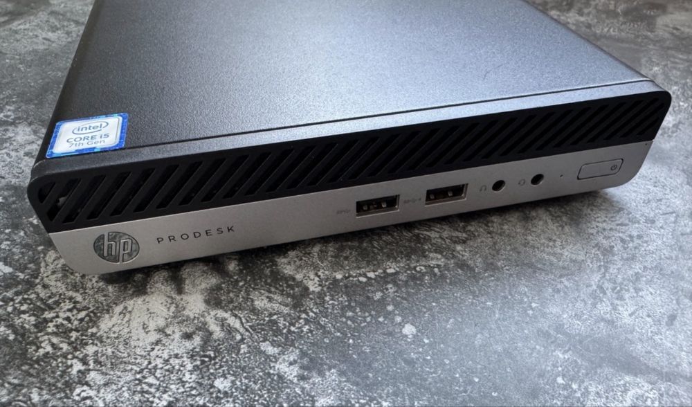 HP g3 мини пк i5-7gen 8gb 256 ssd mini pc DP HDMI nvme sata
