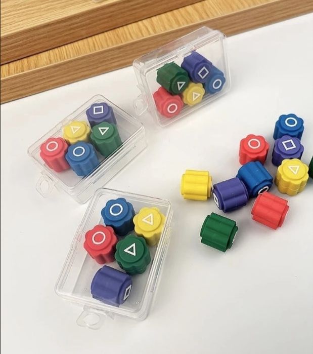 Кубики из игры в кальмара gong-gi