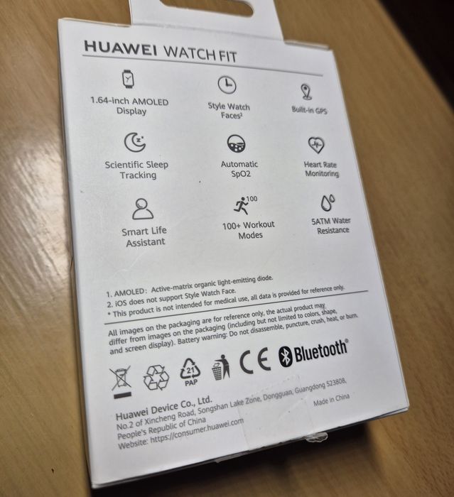 Смарт часовник HUAWEI WATCH FIT Special Edition