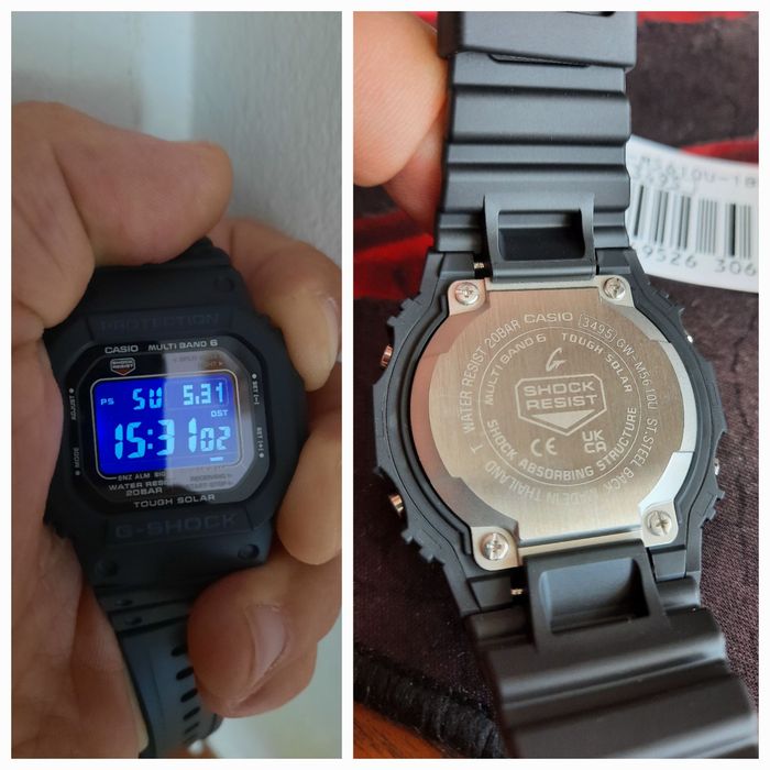 Casio G Shock gw m5610u  Solar