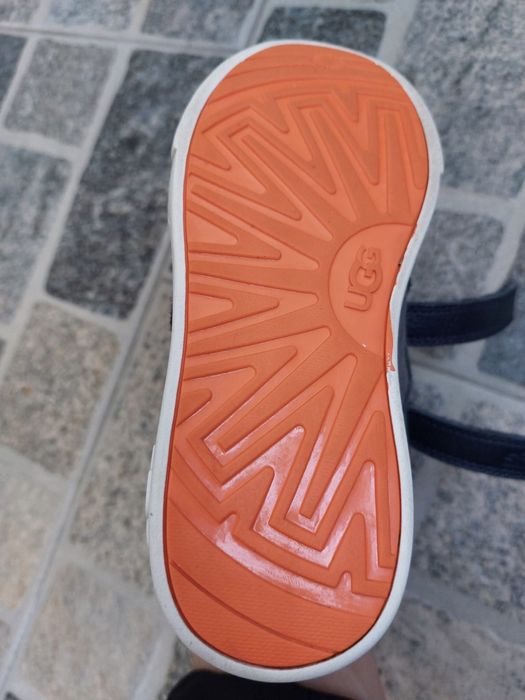 Ghete UGG Rennon II copii, unisex, piele naturala, Bleumarin, Nr.30