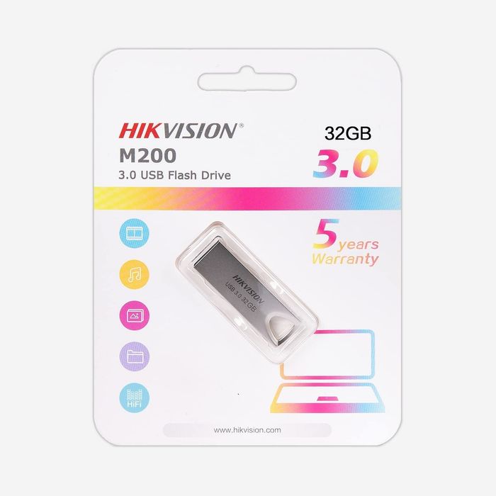 Мутлақо янги, қадоқда очилмаган Hikvision M200 флеш-картаси сотилади.