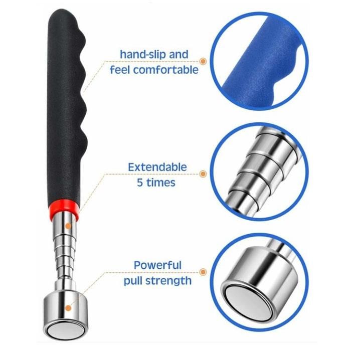 магнитен телескопичен инструмент за захващане на метални предмети ...