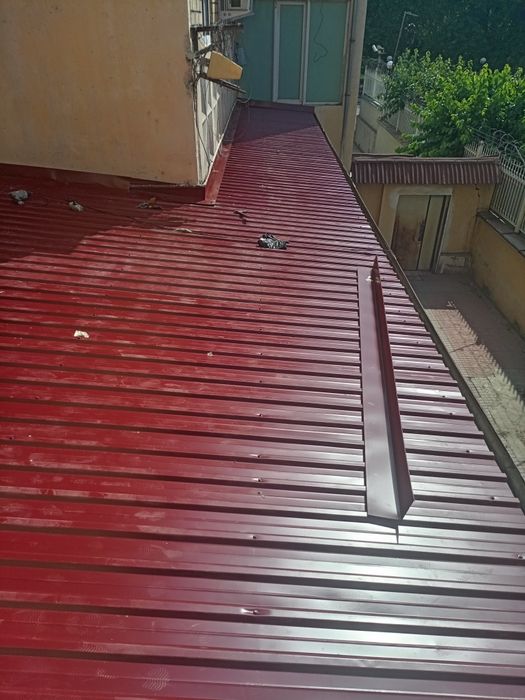 Tom yopamiz profnastil Slif turba o'rnatamiz