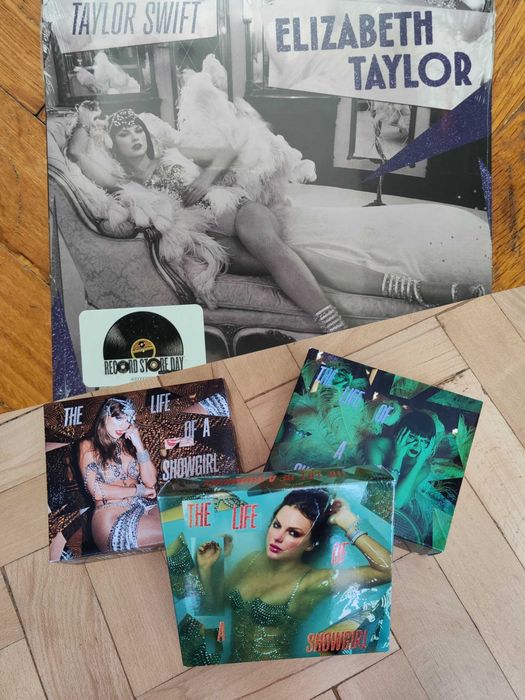 ПРОМО ПАКЕТ Taylor Swift – The Life of a Showgirl Deluxe CD Box & 7" Vinyl
