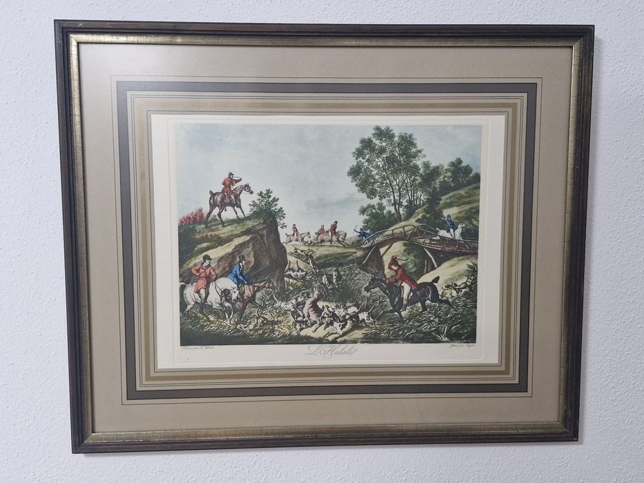 Tablou Gravată Litografie  Carle Vernet