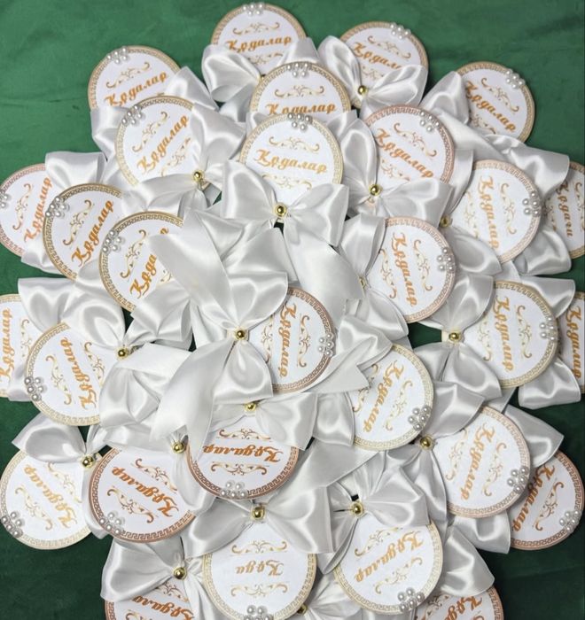 Значки /төсбелгі для құдалық той