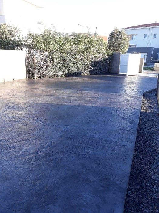 Beton Amprentat , Beton Amprenat în vertical