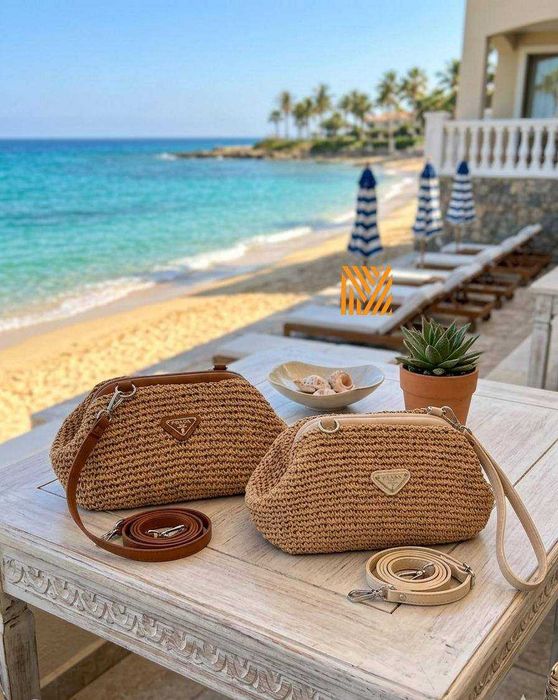 Geanta dama rafie plaja