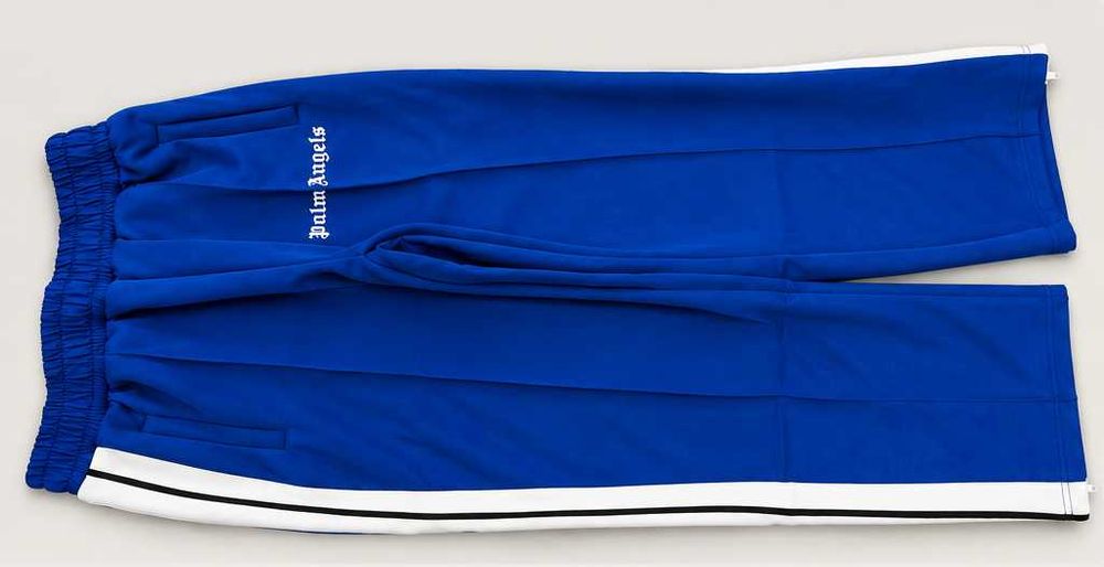 Palm Angels Classic Track Pants – Blue/White – размер XL