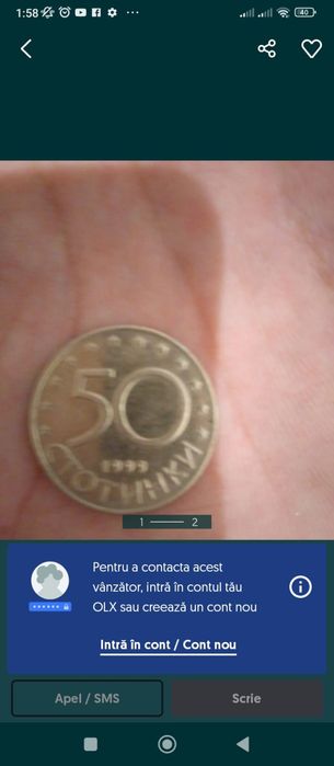 Moneda veche 2 bucati