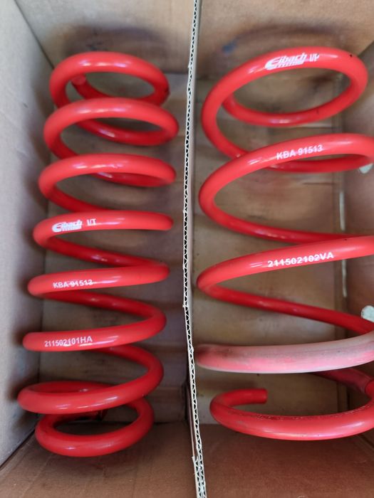Спортни пружини оригинални немски Eibach за Ауди А3 ,VW,Seat Leon,Шкод