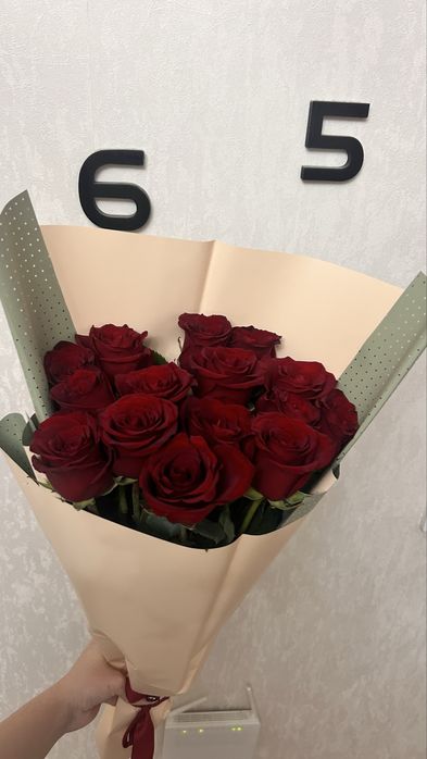 Букет розалар 7мыңнан