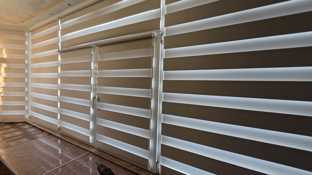Jaluzele Verticale, Rolete Zi-Noapte Zebra, Jaluzele Perdea Mangalia