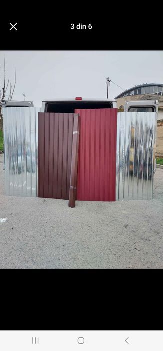 Vand Tabla Cutata Zincata Și Colorata Diferite Grosimi