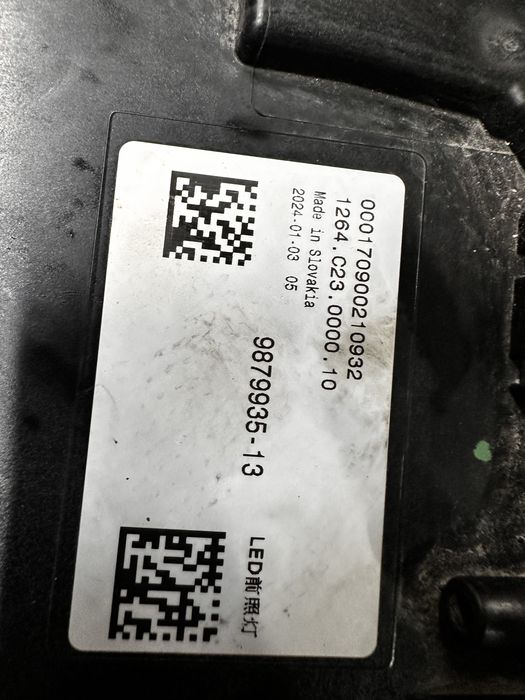 Lumini de zi stânga dreapta bmw seria 7.G70.cod:9879935-13.9879936-13.