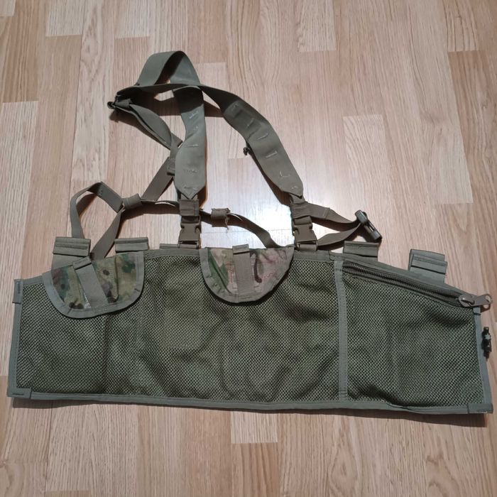 Chest Rig camuflaj OCP, Panou Tactic Militar US Army. TAP, Molle 2.