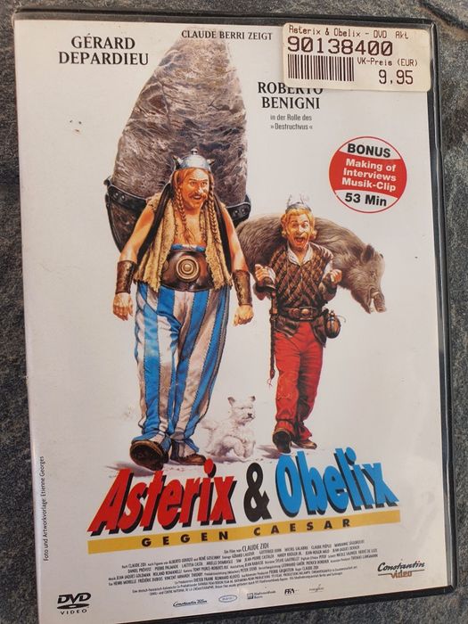 Астерикс и Обеликс срещу Цезар- DVD