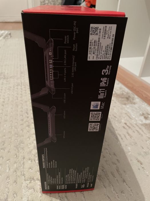 Модем Игровой ASUS ROG Rapture GT-AX6000