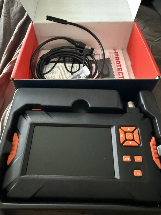 Camera endoscopica dubla cu display LCD P30