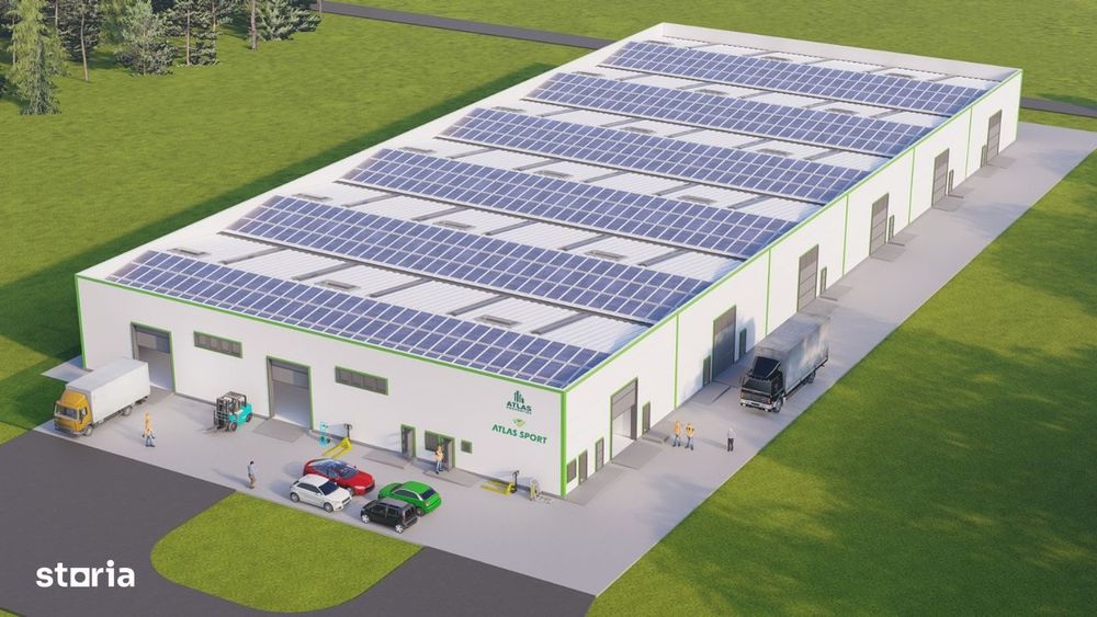 Spații depozitare | hală nouă 600–3600 mp | Parc Industrial Mureș
